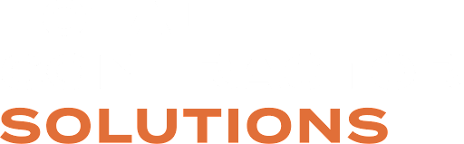 Logo for Total Contractor Solutions, a Florida-based company specializing in assisting contractors with permits, licensing, estimates, and more. The company name 'Total Contractor' is written in white, and 'Solutions' is highlighted in orange below it.